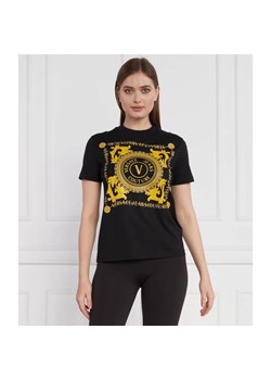 Versace Jeans Couture T-shirt | Regular Fit ze sklepu Gomez Fashion Store w kategorii Bluzki damskie - zdjęcie 163970538