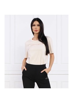 EA7 T-shirt | Regular Fit ze sklepu Gomez Fashion Store w kategorii Bluzki damskie - zdjęcie 163971107