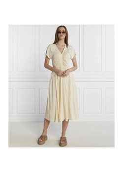 Max Mara Leisure Lniana sukienka DEMETRA ze sklepu Gomez Fashion Store w kategorii Sukienki - zdjęcie 163971378