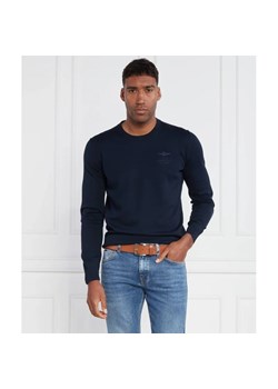 Aeronautica Militare Sweter | Slim Fit ze sklepu Gomez Fashion Store w kategorii Swetry męskie - zdjęcie 163971569