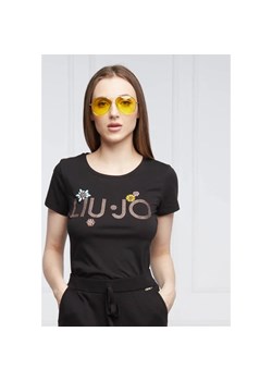 Liu Jo Beachwear T-shirt | Regular Fit ze sklepu Gomez Fashion Store w kategorii Bluzki damskie - zdjęcie 163971778