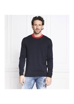 HUGO Sweter Scasius | Regular Fit ze sklepu Gomez Fashion Store w kategorii Swetry męskie - zdjęcie 163971787