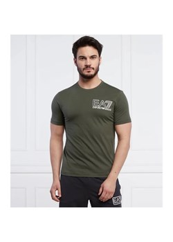 EA7 T-shirt | Regular Fit ze sklepu Gomez Fashion Store w kategorii T-shirty męskie - zdjęcie 163971847