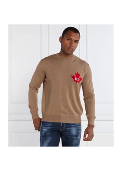 Dsquared2 Sweter | Regular Fit ze sklepu Gomez Fashion Store w kategorii Swetry męskie - zdjęcie 163971928