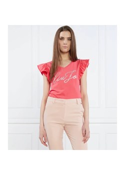 Liu Jo T-shirt | Slim Fit ze sklepu Gomez Fashion Store w kategorii Bluzki damskie - zdjęcie 163971977
