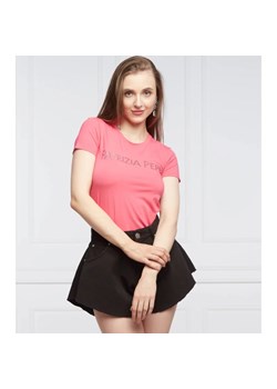 Patrizia Pepe T-shirt MAGLIAT | Regular Fit ze sklepu Gomez Fashion Store w kategorii Bluzki damskie - zdjęcie 163972256
