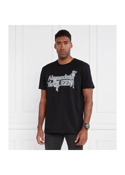 Alexander McQueen T-shirt NEON SKEL | Loose fit ze sklepu Gomez Fashion Store w kategorii T-shirty męskie - zdjęcie 163972296