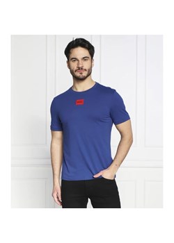 HUGO T-shirt Diragolino212 | Regular Fit ze sklepu Gomez Fashion Store w kategorii T-shirty męskie - zdjęcie 163972328