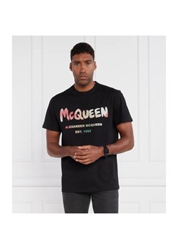 Alexander McQueen T-shirt | Regular Fit ze sklepu Gomez Fashion Store w kategorii T-shirty męskie - zdjęcie 163972549