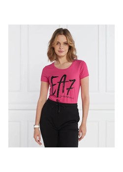 EA7 T-shirt | Regular Fit ze sklepu Gomez Fashion Store w kategorii Bluzki damskie - zdjęcie 163973129