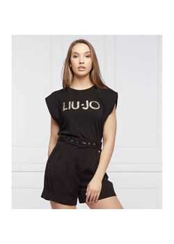 Liu Jo T-shirt | Regular Fit ze sklepu Gomez Fashion Store w kategorii Bluzki damskie - zdjęcie 163973469