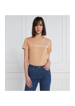 Calvin Klein T-shirt | Regular Fit ze sklepu Gomez Fashion Store w kategorii Bluzki damskie - zdjęcie 163973476