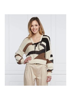 Liu Jo Sweter | Cropped Fit ze sklepu Gomez Fashion Store w kategorii Swetry damskie - zdjęcie 163973636