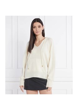 TWINSET Wełniany sweter | Regular Fit | z dodatkiem kaszmiru ze sklepu Gomez Fashion Store w kategorii Swetry damskie - zdjęcie 163974019