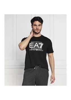 EA7 T-shirt | Regular Fit ze sklepu Gomez Fashion Store w kategorii T-shirty męskie - zdjęcie 163974046