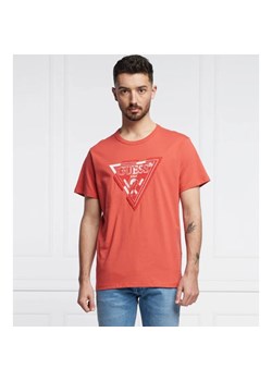 GUESS T-shirt POSNE | Regular Fit ze sklepu Gomez Fashion Store w kategorii T-shirty męskie - zdjęcie 163974559