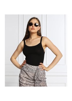 Patrizia Pepe Lniany top | Slim Fit ze sklepu Gomez Fashion Store w kategorii Bluzki damskie - zdjęcie 163974685