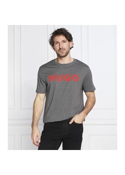 HUGO T-shirt Dulivio | Regular Fit ze sklepu Gomez Fashion Store w kategorii T-shirty męskie - zdjęcie 163974875