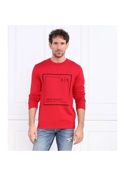 Armani Exchange Sweter | Regular Fit | z dodatkiem kaszmiru ze sklepu Gomez Fashion Store w kategorii Swetry męskie - zdjęcie 163974926