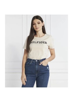 Tommy Hilfiger T-shirt | Regular Fit ze sklepu Gomez Fashion Store w kategorii Bluzki damskie - zdjęcie 163975009