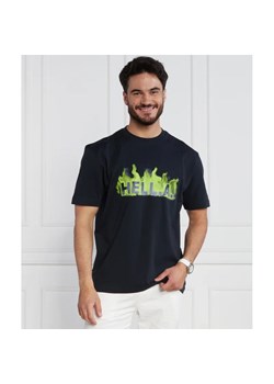 BOSS ORANGE T-shirt TeeFire | Oversize fit ze sklepu Gomez Fashion Store w kategorii T-shirty męskie - zdjęcie 163975046