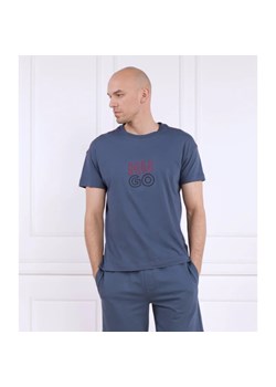 Hugo Bodywear T-shirt Stacked | Regular Fit ze sklepu Gomez Fashion Store w kategorii T-shirty męskie - zdjęcie 163975299