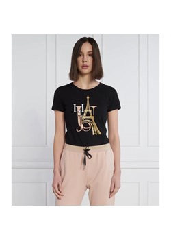 Liu Jo Sport T-shirt | Regular Fit ze sklepu Gomez Fashion Store w kategorii Bluzki damskie - zdjęcie 163975438