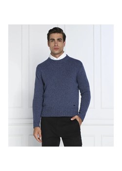 HUGO Wełniany sweter Siogul | Oversize fit ze sklepu Gomez Fashion Store w kategorii Swetry męskie - zdjęcie 163975447