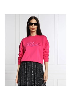 Karl Lagerfeld Bluza | Regular Fit ze sklepu Gomez Fashion Store w kategorii Bluzy damskie - zdjęcie 163975567
