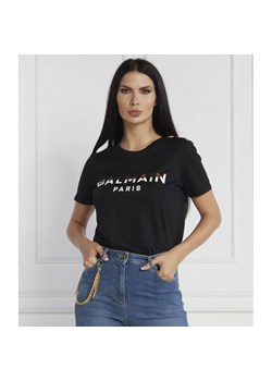 Balmain T-shirt | Regular Fit ze sklepu Gomez Fashion Store w kategorii Bluzki damskie - zdjęcie 163975639