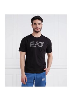 EA7 T-shirt | Regular Fit ze sklepu Gomez Fashion Store w kategorii T-shirty męskie - zdjęcie 163975747