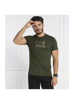 EA7 T-shirt | Regular Fit ze sklepu Gomez Fashion Store w kategorii T-shirty męskie - zdjęcie 163975845