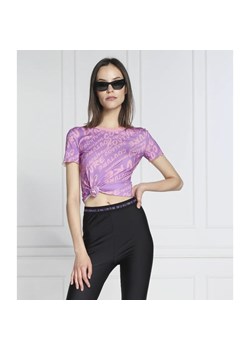 Versace Jeans Couture T-shirt | Regular Fit ze sklepu Gomez Fashion Store w kategorii Bluzki damskie - zdjęcie 163975975