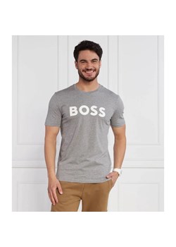 BOSS ORANGE T-shirt Thinking 1 | Slim Fit ze sklepu Gomez Fashion Store w kategorii T-shirty męskie - zdjęcie 163976076
