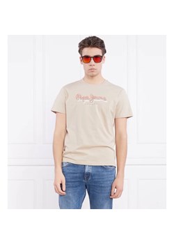 Pepe Jeans London T-shirt RICHME | Regular Fit ze sklepu Gomez Fashion Store w kategorii T-shirty męskie - zdjęcie 163976297