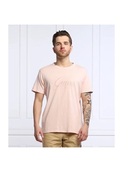 GUESS T-shirt BARRY | Regular Fit ze sklepu Gomez Fashion Store w kategorii T-shirty męskie - zdjęcie 163977065
