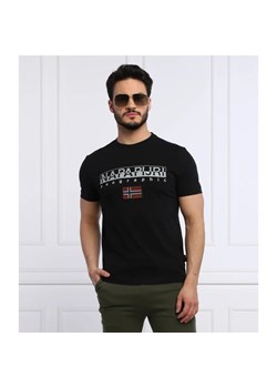 Napapijri T-shirt s-ayas | Regular Fit ze sklepu Gomez Fashion Store w kategorii T-shirty męskie - zdjęcie 163977506
