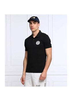 EA7 Polo | Regular Fit ze sklepu Gomez Fashion Store w kategorii T-shirty męskie - zdjęcie 163977798