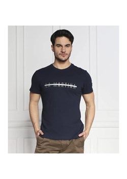 La Martina T-shirt | Regular Fit | z dodatkiem lnu ze sklepu Gomez Fashion Store w kategorii T-shirty męskie - zdjęcie 163977876