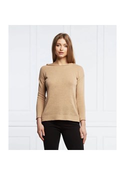 Marella Lniany sweter VADIER | Regular Fit ze sklepu Gomez Fashion Store w kategorii Swetry damskie - zdjęcie 163977917