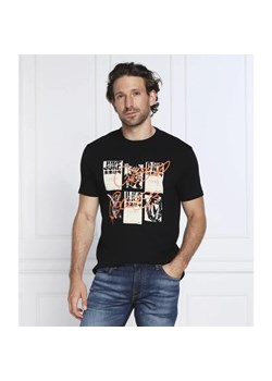 GUESS T-shirt RAVE POSTER | Regular Fit ze sklepu Gomez Fashion Store w kategorii T-shirty męskie - zdjęcie 163977979
