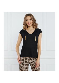 Elisabetta Franchi T-shirt | Regular Fit ze sklepu Gomez Fashion Store w kategorii Bluzki damskie - zdjęcie 163978107