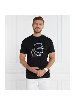 Karl Lagerfeld T-shirt CREWNECK | Regular Fit ze sklepu Gomez Fashion Store w kategorii T-shirty męskie - zdjęcie 163978729