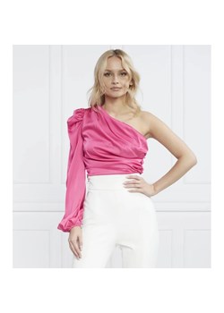 Pinko Satynowa bluzka THIRA | Regular Fit ze sklepu Gomez Fashion Store w kategorii Bluzki damskie - zdjęcie 163979049