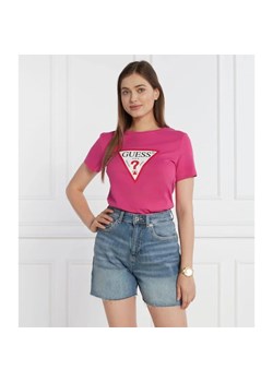 GUESS T-shirt | Regular Fit ze sklepu Gomez Fashion Store w kategorii Bluzki damskie - zdjęcie 163979137