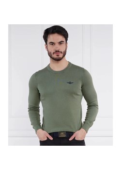 Aeronautica Militare Sweter | Regular Fit ze sklepu Gomez Fashion Store w kategorii Swetry męskie - zdjęcie 163979176