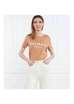 Balmain T-shirt | Regular Fit ze sklepu Gomez Fashion Store w kategorii Bluzki damskie - zdjęcie 163979689