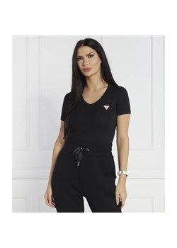 GUESS T-shirt VN MINI TRIANGLE | Slim Fit ze sklepu Gomez Fashion Store w kategorii Bluzki damskie - zdjęcie 163980188