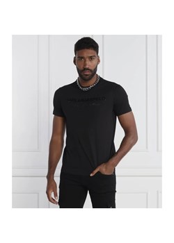 Karl Lagerfeld T-shirt CREWNECK | Regular Fit ze sklepu Gomez Fashion Store w kategorii T-shirty męskie - zdjęcie 163980236