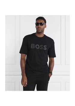BOSS GREEN T-shirt Tee Lotus | Regular Fit ze sklepu Gomez Fashion Store w kategorii T-shirty męskie - zdjęcie 163980398